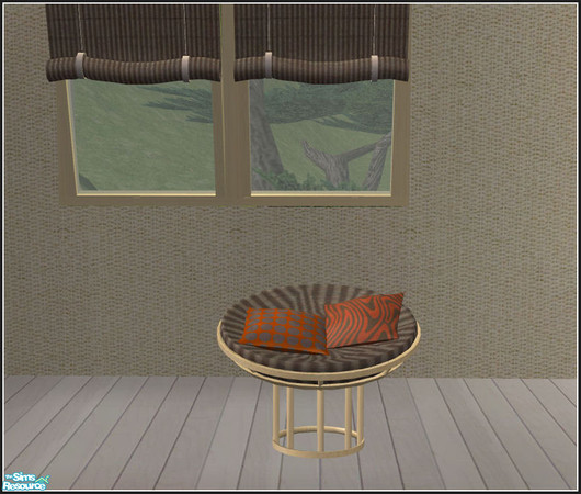 Sims 2 — Steffor\'s romantic bedroom in orange - chair by mirake — 