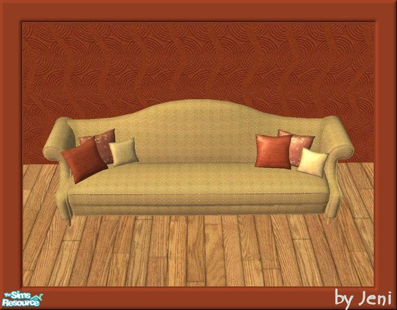 Sims 2 — Reds Cushions - Oriental Red by jeni —  A red collection of Simadddict\'s Place Anywhere Accent Cushions.