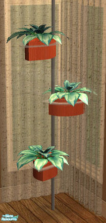 Sims 2 — Italia Collection Add On - Tired Planter by Simaddict99 — this is the mesh file. NOTE this file requires the