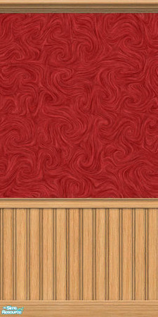 Sims 2 — MDP Crimson Swirl Panel in Light by MelandStv — There are 20 colourful walls in this set. They are part of my