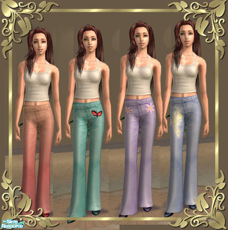 Sims 2 — NL-Jeans by tiefliga — Recolors of jeans from Nightlife