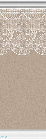 Sims 2 — Lace Walls 2 ~ Brown - LW6 by maylynn55 — Made by MayLynn55 ~ **Always TSRAA**