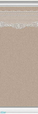 Sims 2 — Lace Walls 2 ~ Brown - LW18 by maylynn55 — Made by MayLynn55 ~ **Always TSRAA**