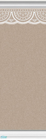 Sims 2 — Lace Walls 2 ~ Brown - LW20 by maylynn55 — Made by MayLynn55 ~ **Always TSRAA**