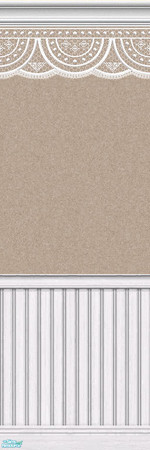Sims 2 — Lace Walls 2 ~ Brown - LW20A by maylynn55 — Made by MayLynn55 ~ **Always TSRAA**