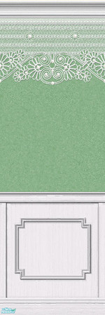 Sims 2 — Lace Walls 2 ~ Jade - LW16A by maylynn55 — Made by MayLynn55 ~ **Always TSRAA**