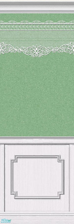 Sims 2 — Lace Walls 2 ~ Jade - LW18A by maylynn55 — Made by MayLynn55 ~ **Always TSRAA**