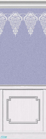 Sims 2 — Lace Walls 2 ~ Navy - LW19A by maylynn55 — Made by MayLynn55 ~ **Always TSRAA**