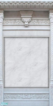 Sims 2 — Antique Marble 5 by DressAnGo — Antique Marble Wall 5