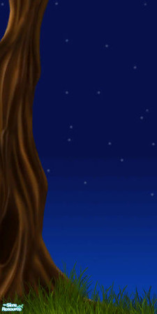 Sims 2 — The enchanted wood - Tree by footzoul — This is the right part of the tree. You need the left part too. See the
