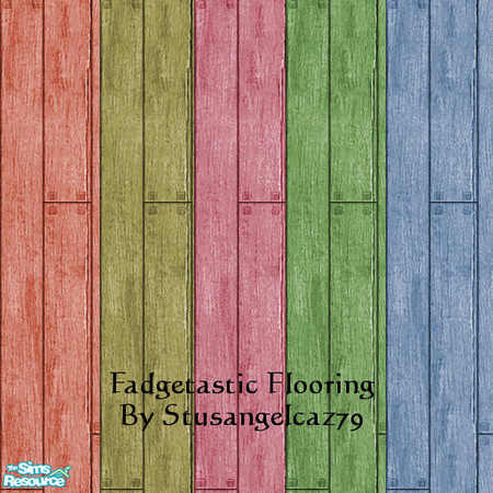 Sims 2 — Fadgetastic Flooring by stusangelcaz79 — Distressed wood flooring in 5 different colours.