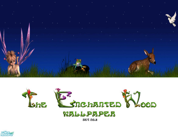 Sims 2 — The enchanted wood 2 by footzoul — This is the second set to start build your fantasy woods