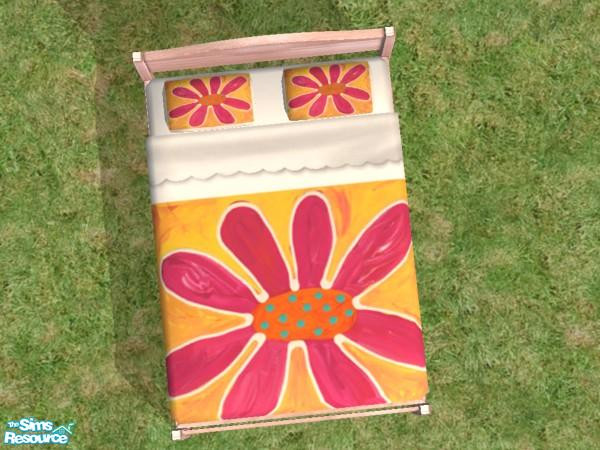 Sims 2 — JP Pink Flower by Jonchloe — 