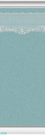 Sims 2 — Lace Walls 2 ~ Turquoise - LW18 by maylynn55 — Made by MayLynn55 ~ Always **TSRAA**