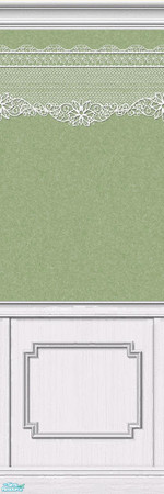 Sims 2 — Lace Walls 2 ~ Olive - LW18A by maylynn55 — Made by MayLynn55 ~ Always **TSRAA**