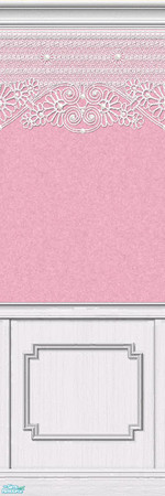 Sims 2 — Lace Walls 2 ~ Cottoncandy - LW16A by maylynn55 — Made by MayLynn55 ~ **TSRAA** 