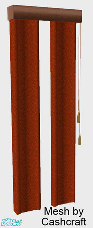 Sims 2 — The Valdosta  Drapes by dancingaphrodite — Step back into a time of gracious living. Tasteful golds and reds