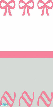Sims 2 — Bows & Waves - Pink by dopeheaded69 — 