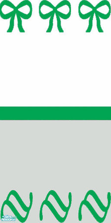 Sims 2 — Bows & Waves - Green by dopeheaded69 — 