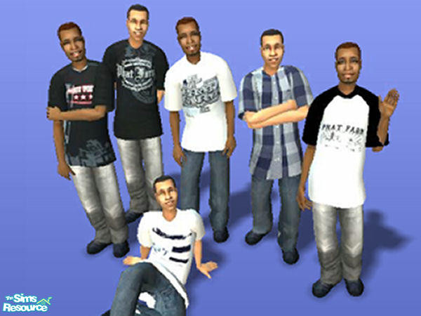 Sims 2 — Phat Farm Collection by bombmami — So this is what I came up with for this week. This set inclueds 6 Phat Farm