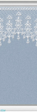 Sims 2 —  Lace Walls 2 ~ Denim - Individual Item by maylynn55 — Made by MayLynn55 - **TSRAA**