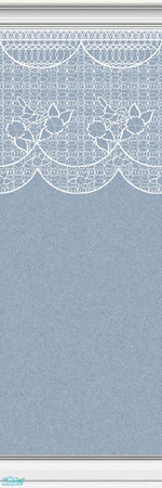 Sims 2 —  Lace Walls 2 ~ Denim - Individual Item by maylynn55 — Made by MayLynn55 - **TSRAA**