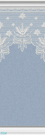 Sims 2 —  Lace Walls 2 ~ Denim - Individual Item by maylynn55 — Made by MayLynn55 - **TSRAA**