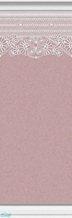 Sims 2 — Lace Walls 2 ~ Wine - Individual Item by maylynn55 — Made by MayLynn55 - **TSRAA**
