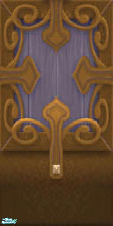 Sims 2 — FantasieWallSet - WoodenFantasie by The_Unicorn — -