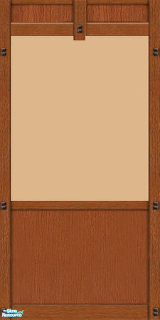 Sims 2 — The First Astoundingly Delfen Creme Surf by darci321 — These delfen creme and wood wall panels are