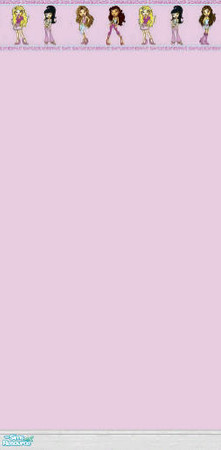 Sims 2 — SimBratz Wall 2 by TKayO by TKayO — Every Sim girl's dream--"SimBratz". I originally made this set for