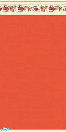 Sims 2 — Vegtable Wall 8 by darci321 — Catalog placement: Wallpaper How about having a plain ole V8 for a juice