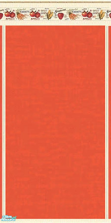 Sims 2 — Vegtable Wall 7 by darci321 — Catalog placement: Wallpaper Tomatoes or Tomatos, is sure good to eat! Part of the