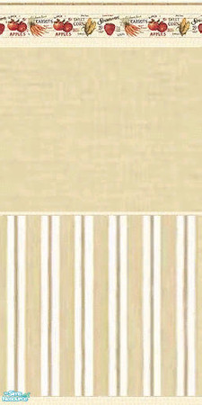 Sims 2 — Vegtable Wall 5 by darci321 — Catalog placement: Wallpaper Corn is very good to munch on to, after all we all