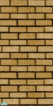 Sims 2 — Tan Brick by cat3cm — by cat3cm