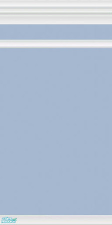 Sims 2 — White Crown Moulding -Paint by BarbAnn — TSRAA Member