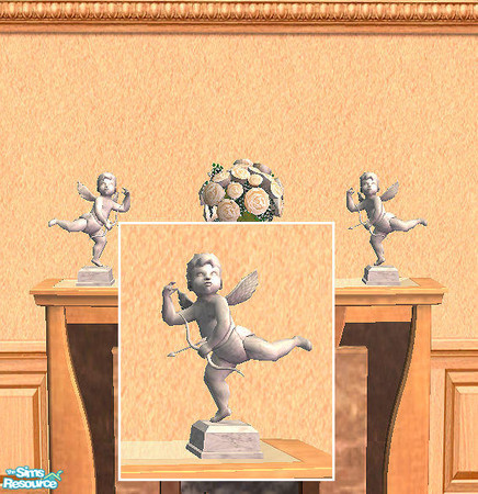 Sims 2 — Cupid's Cherub 7 by chrissy6930 — MAIN MESH FILE. Cupid's Cherub 7. Small cherub designed for placement on