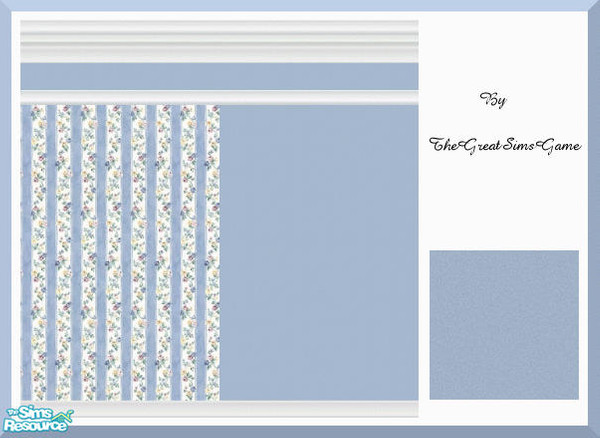 Sims 2 — White Crown Moulding Set by BarbAnn — TSRAA Member