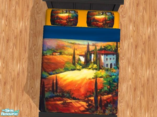 Sims 2 — JP Bed 11 by Jonchloe — 