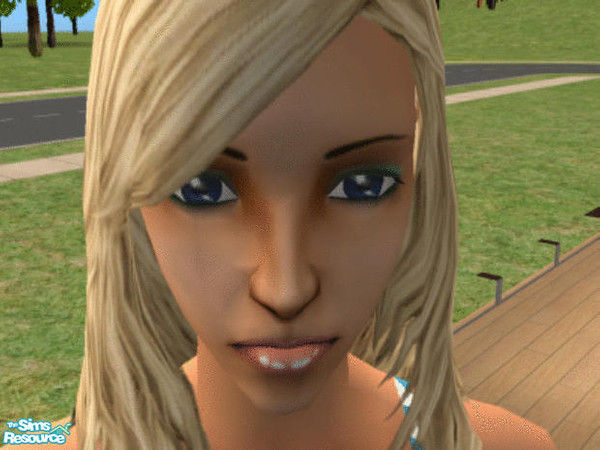Sims 2 — Shimmer-Jade by Tamara131 — Jade green colour eyeshadow of my Shimmer range
