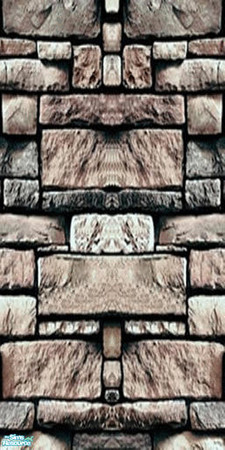 Sims 2 — Bayshore Stone by socgrrrl725 — Stone Wall - Use inside or out. Created by Socgrrrl725.