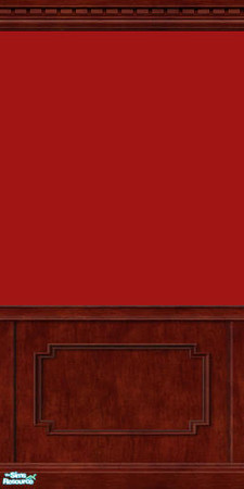 Sims 2 — MDP Crimson Panel in Dark by MelandStv — There are 20 colourful walls in this set. They are part of my Colour