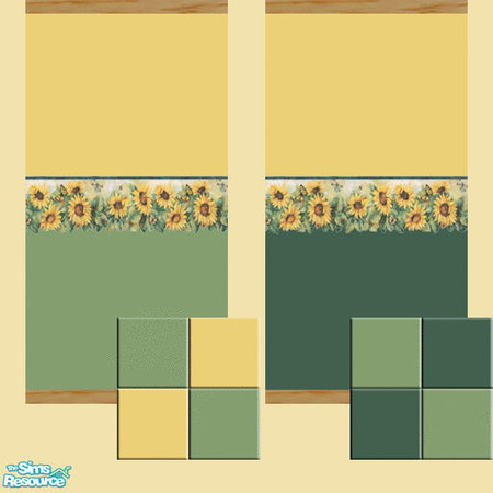 Sims 2 — Summer Sunflowers  by socgrrrl725 — Summer has arrived and with it the Sunflowers! Brighten up your Sims world
