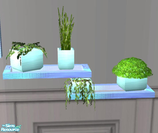 Sims 2 — Frizzle Kitchen-Herbs by Cloisonne — 