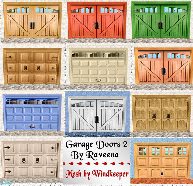 The Sims Resource Garage Doors 2