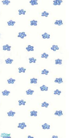 Sims 2 — Flowers - Individual Item by Shawnamarie — Shabby chic inspiered wall covering. Please Enjoy :o)