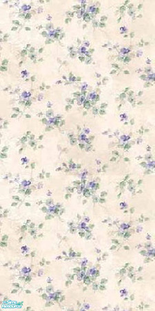 Sims 2 — Flowers - Individual Item by Shawnamarie — Shabby chic inspiered wall covering. Please Enjoy :o)