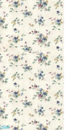 Sims 2 — Flowers - Individual Item by Shawnamarie — Shabby chic inspiered wall covering. Please Enjoy :o)