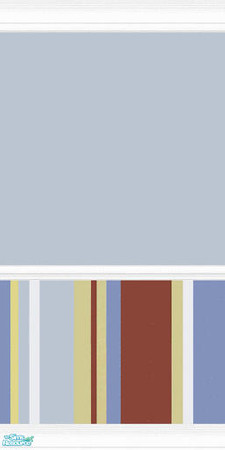 Sims 2 — Stripe Wall Set - 7 by Girl-from-mars — Part of the Stripe Wall Set