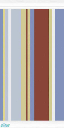 Sims 2 — Stripe Wall Set - 2 by Girl-from-mars — Part of the Stripe Wall Set